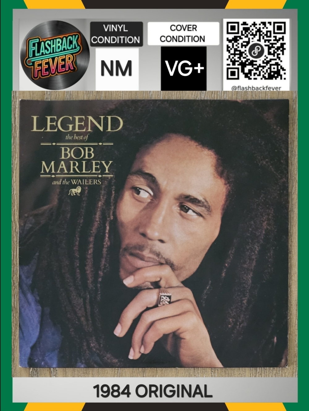 BOB MARLEY•Legend•1984 US Stereo (#90169-1)•SP, Gatefold